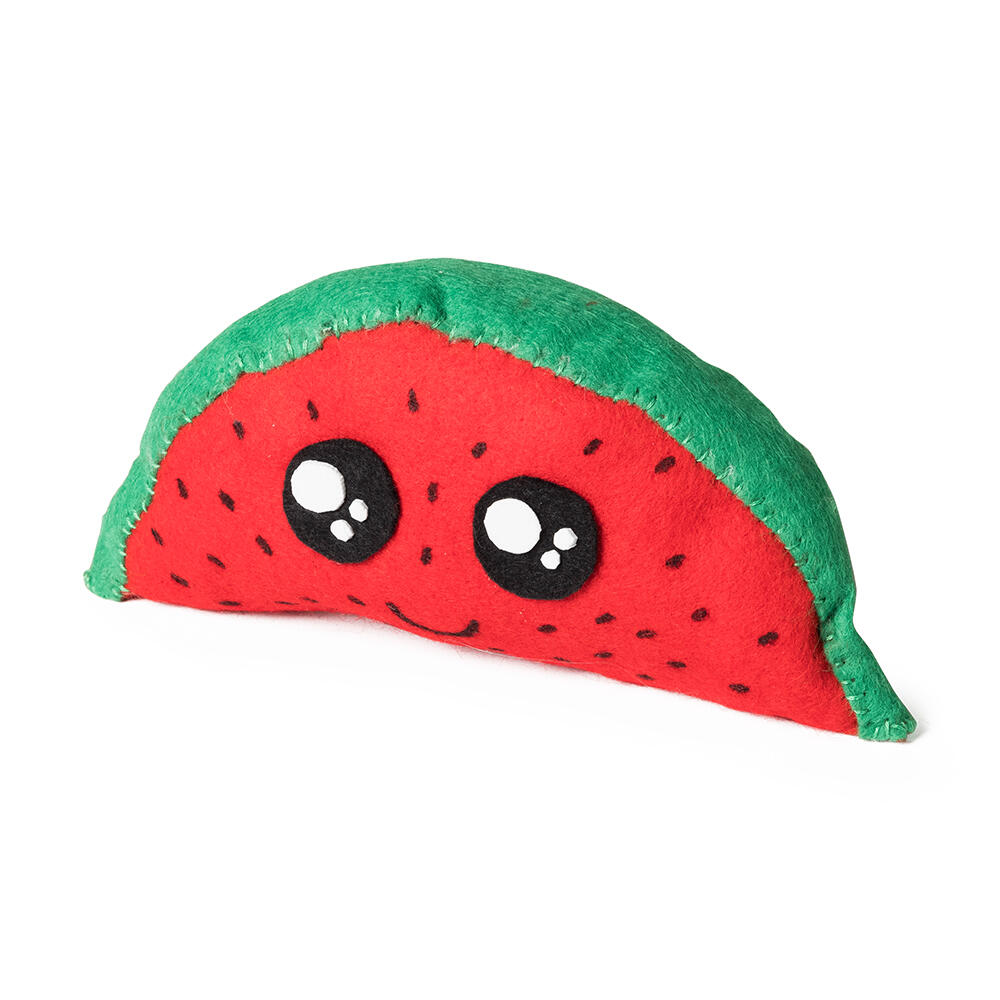 een pluche kawaii watermeloen