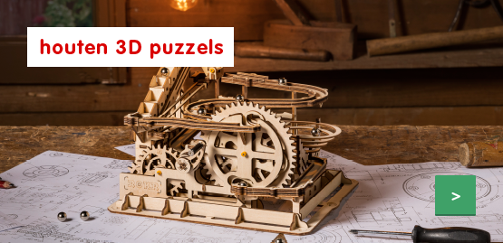 Robotime houten 3D puzzels en modelbouw
